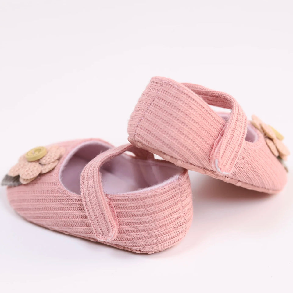Baby Step Shoes Baby's First Pair of Toddler Shoes Baby Shoes Breathable Non-slip Girls Fashion Shoes Princess Style